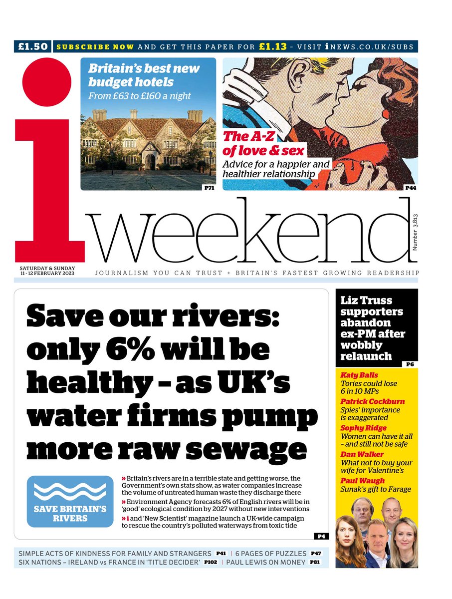 The sewage scandal is all over our media. MPs' inboxes are full of constituents horrified at state of our waterways. Our @CommonsEAC report last year found a chemical cocktail in every river in the UK. Yet our Govt *still* turns a blind eye & lets private water firms off the hook