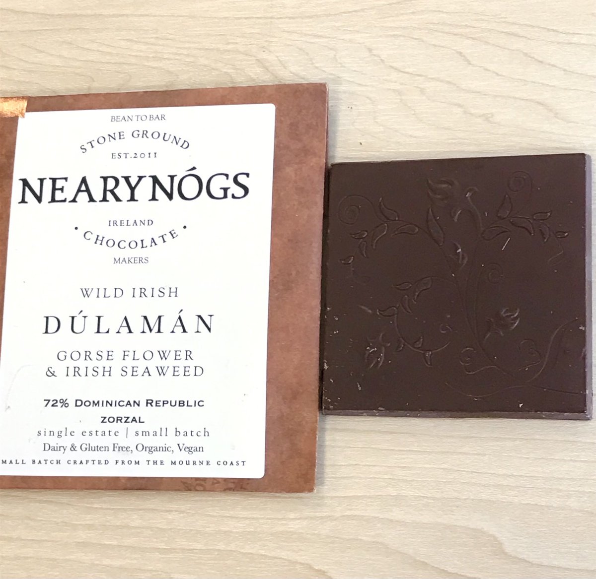 Andrew Baker (@ccandrewbaker) on Twitter photo Today I am sharing this lovely Irish seaweed bar from <a href="/NearyNogsChocs/">#Chocolate NearyNógs</a> with my colleagues. Some of them seem a little reluctant. The fools! It is gorgeous Today I am sharing this lovely Irish seaweed bar from <a href="/NearyNogsChocs/">#Chocolate NearyNógs</a> with my colleagues. Some of them seem a little reluctant. The fools! It is gorgeous