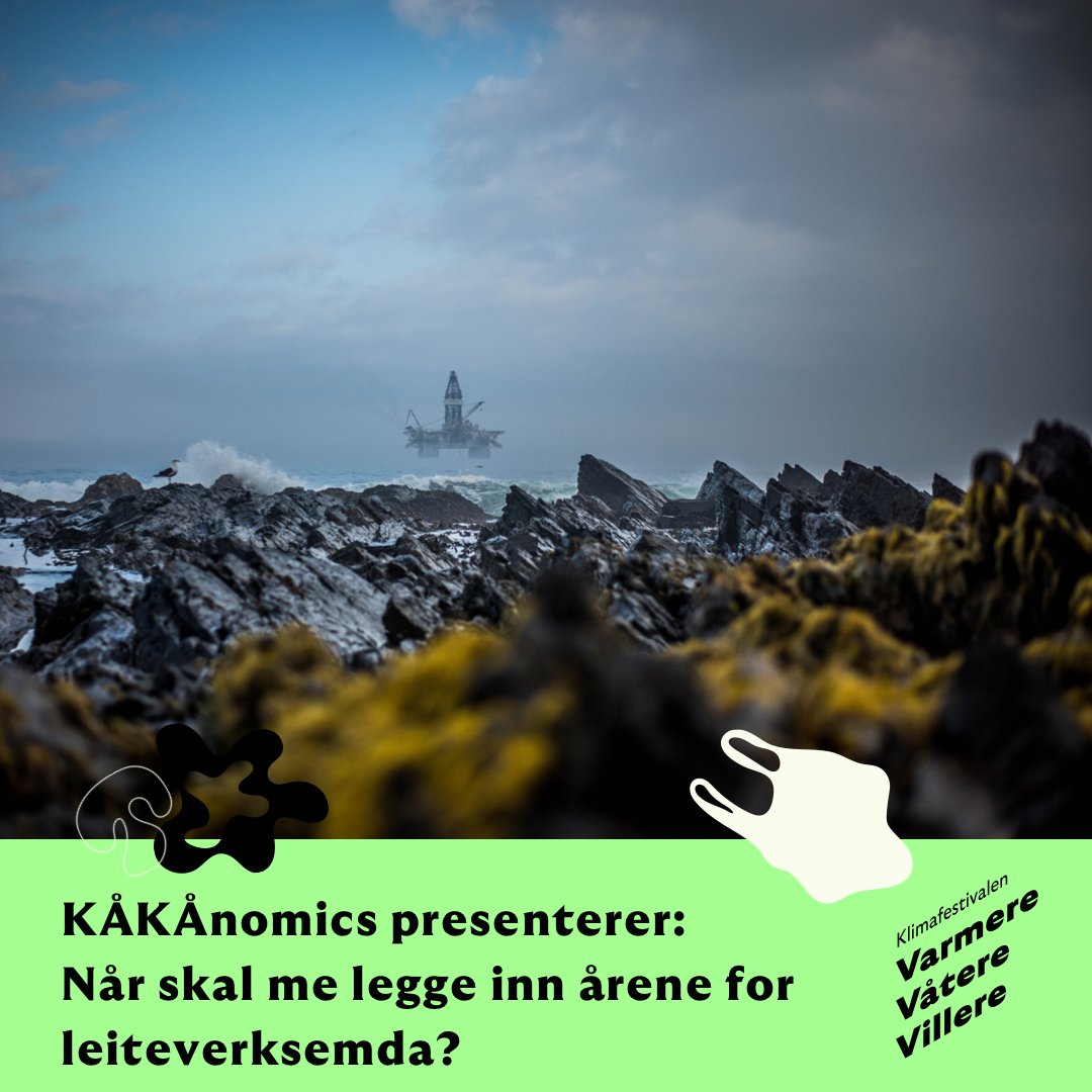 Varmere Våtere Villere (@varmerevatere) on Twitter photo Flere argumenterer for Norges ansvar i klimapolitikken som oljerik nasjon. "Utvikle, ikke avvikle" vs. redusere oljeleting. Når sier vi "nok er nok"? #OljeLeting
<a href="/terjeaa/">Terje Aasland</a> <a href="/Karoline_Andaur/">Karoline Andaur</a> <a href="/RosendahlKE/">Knut Einar Rosendahl</a> <a href="/Mohnitor/">Klaus Mohn</a>
@UniNMBU <a href="/WWFNorge/">WWF Verdens naturfond</a> <a href="/oeddep/">human</a> <a href="/UniStavanger/">Universitetet i Stavanger</a> <a href="/KAKAnomics/">KÅKÅ|nomics</a> Flere argumenterer for Norges ansvar i klimapolitikken som oljerik nasjon. "Utvikle, ikke avvikle" vs. redusere oljeleting. Når sier vi "nok er nok"? #OljeLeting
<a href="/terjeaa/">Terje Aasland</a> <a href="/Karoline_Andaur/">Karoline Andaur</a> <a href="/RosendahlKE/">Knut Einar Rosendahl</a> <a href="/Mohnitor/">Klaus Mohn</a>
@UniNMBU <a href="/WWFNorge/">WWF Verdens naturfond</a> <a href="/oeddep/">human</a> <a href="/UniStavanger/">Universitetet i Stavanger</a> <a href="/KAKAnomics/">KÅKÅ|nomics</a>