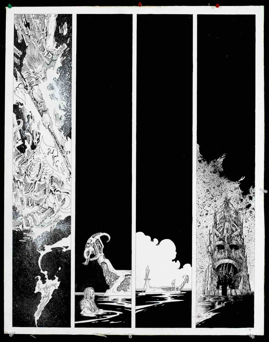 iamdruillet's tweet photo. Gail
India ink on paper, 1978 https://t.co/xH8rpf6dDe