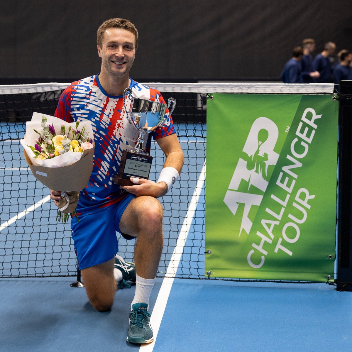 Not_Esportivas's tweet photo. ATP Challenger!
Parabéns ao tenista campeão o britânico @Liambroady (🇬🇧) que conquistou o @ATPChallenger de Vilnius na Lituânia, conquistando assim o segundo título de challenger na carreira
#ATPChallenger #tennis #SEBarena #VitasGerulaitisCup #LiamBroady https://t.co/FJcVRzYLzh