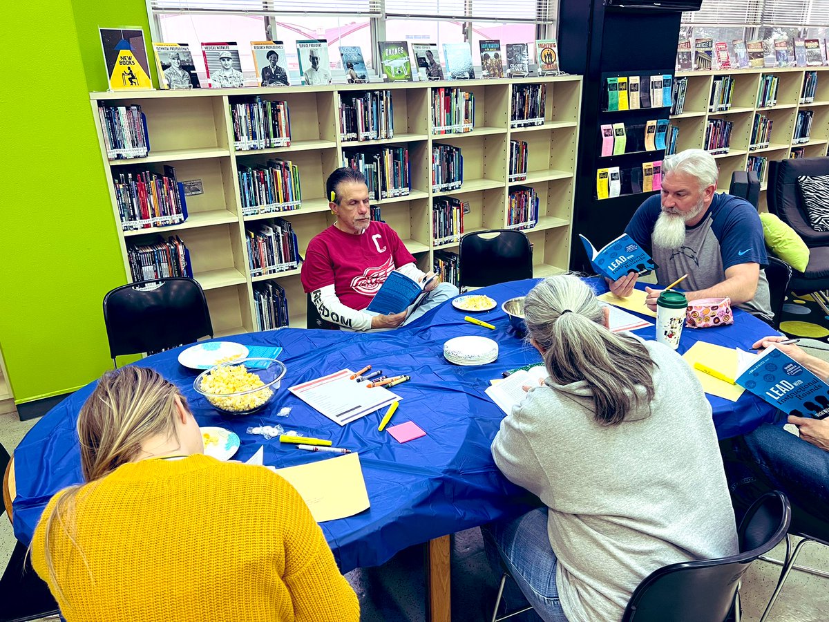 hilarynsimmons's tweet photo. We had a magnificent day of professional learning at YMS!๐คWe kicked off the day with a Super Bowl themed book cafe, where we dug into the research behind instructional rounds and discussed next steps for our school. @DoDEA @DoDEA_Pacific @vickilwilson5 #ymsrocks https://t.co/X4kydCwre4