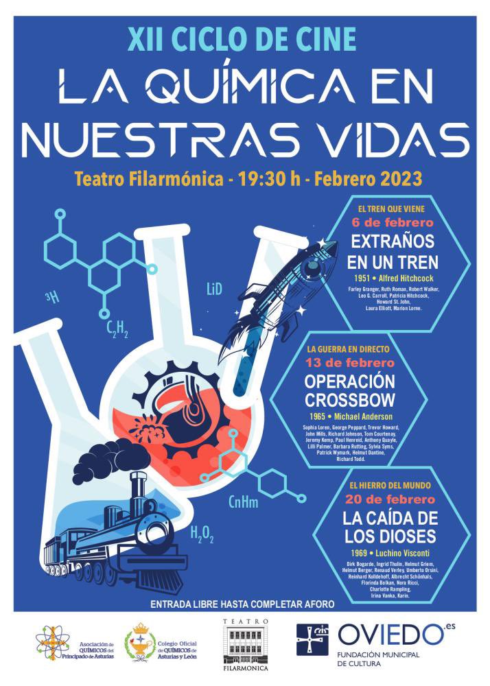 jlcostillas's tweet photo. 🧪Hoy es día de ‘La química en nuestras vidas’. 

🎬 Operación Crossbow
🕢 19:30
📍 Teatro Filarmónica 
🆓 Entrada libre https://t.co/tU7LEgRH9q