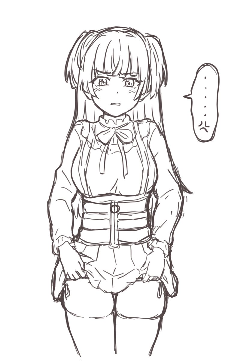 嫌な顔しながらもふとももを見せてくれる黛冬優子rkgkです 