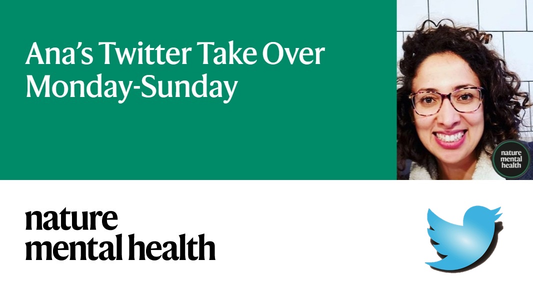 Nature Mental Health (@natmenthealth) on Twitter photo 👩💻Our Senior Editor <a href="/CostaDonnelly/">Dr. Ana Donnelly</a> is taking over our Twitter account this week! She would love to hear from you! ❤️📬 👩💻Our Senior Editor <a href="/CostaDonnelly/">Dr. Ana Donnelly</a> is taking over our Twitter account this week! She would love to hear from you! ❤️📬