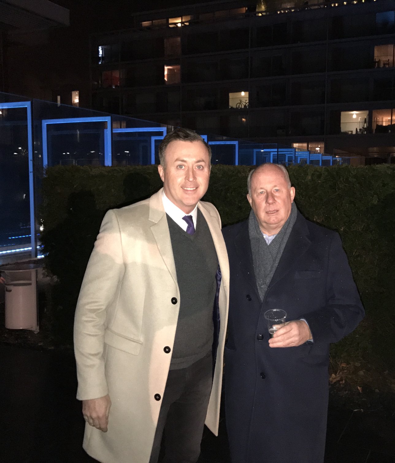 Happy Birthday Liam Brady, this taken on the old Highbury pitch       