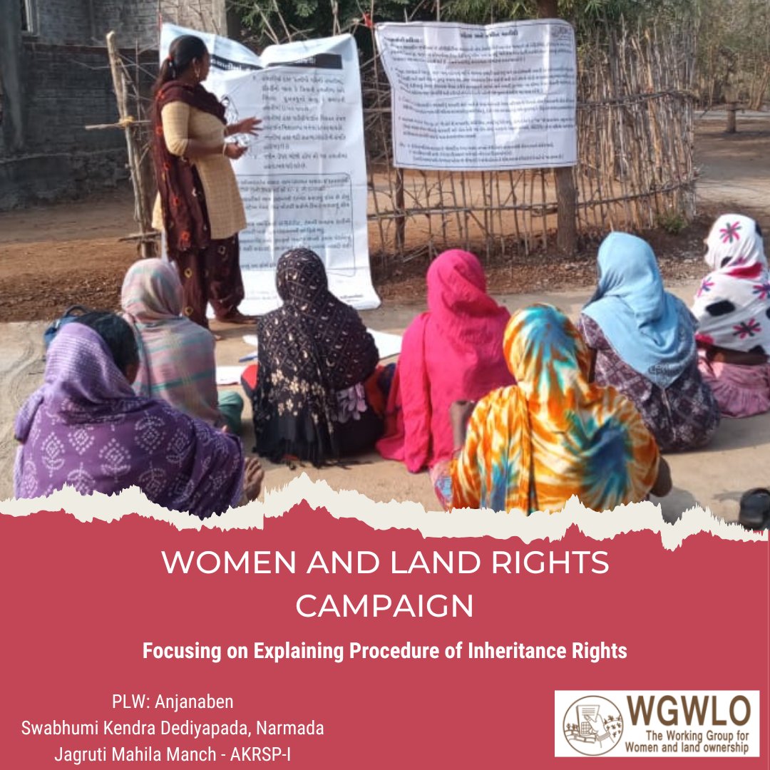 Under the  Guidance of Subject #Experts, community based #paralegal #workers are running #campaign on #WomenandLandRights aiming to explain procedures of #InheritanceRights, mentoring adolescents girls on their land rights and land rights of women as wives, widows and daughters.