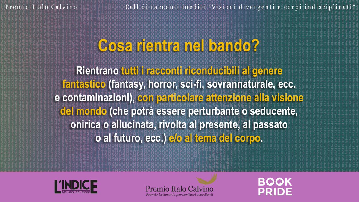 Premio Italo Calvino tweet media