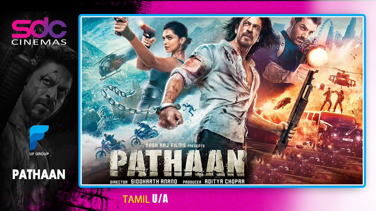 SdcCinemas's tweet photo. #pathanmovie on our SDC network
Bookings Open Now !!

#SDCCinemas #SDCDigitalCinemas
#sdcganesh #madurai #BookMyShow
#tamilcinema #indiancinema

#pathanmovie #sharukhkhan #sharukhkhanfans #sharukhkhanmovie #deepikapadukone #deepikapadukonefanclub #deepikapadukonefans #JohnAbraham https://t.co/dRl8KTLXwR