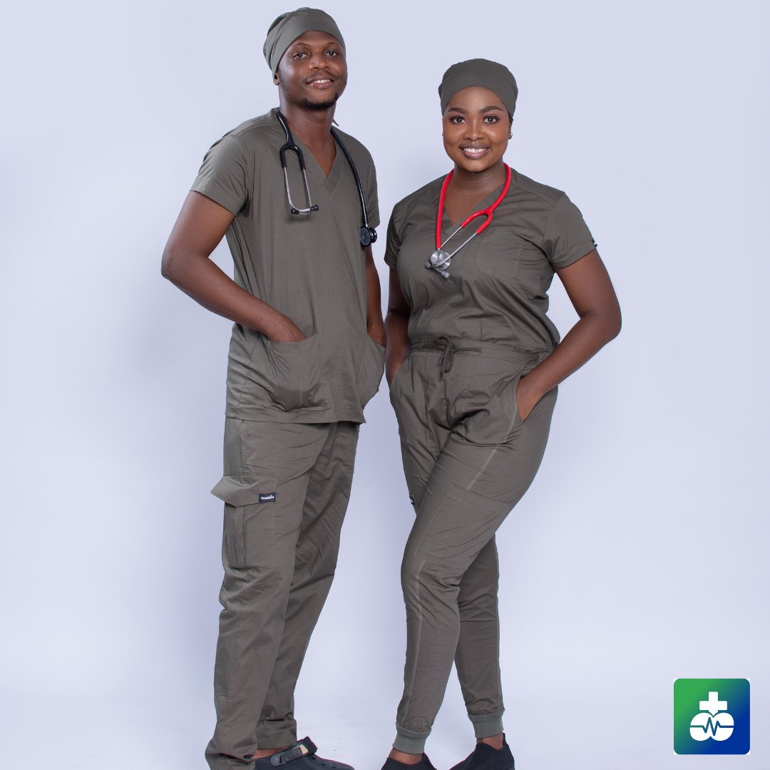 newnook_ng's tweet photo. This army green scrubs is definitely a must have for all who love lukewarm colours. Available to order for size S-XL at just 10,500 Naira only.

"Success is not final; failure is not fatal: It is the courage to continue that counts."
#Newnookscrubs #scrubset #nannyscrubs https://t.co/SMWmqZVQaQ