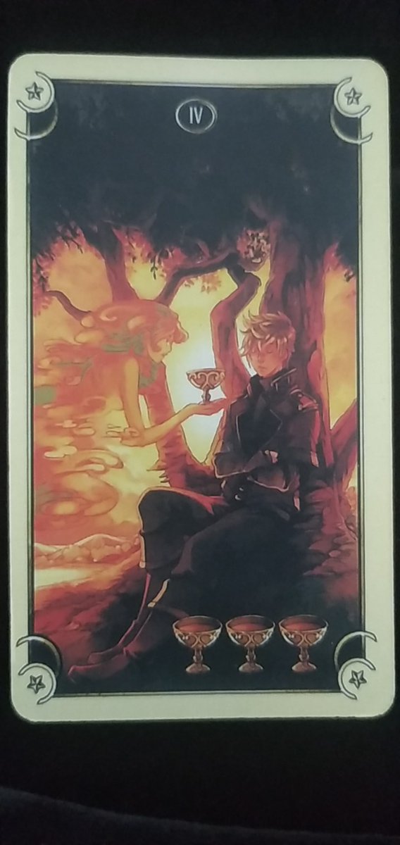 frajda_tarot's tweet photo. @muchojad Cztery kielichy - W tym tygodniu możesz mieć tendencję do zamykania się na innych i pogrążania się w nadmiernym pesymiźmie oraz własnym cierpieniu. Postaraj się wyrwać z tego stanu i zamiast tego skupić się na bardziej pozytywnych stronach życia. (niestety to nie takie proste,ik) https://t.co/qHFFooUd3H