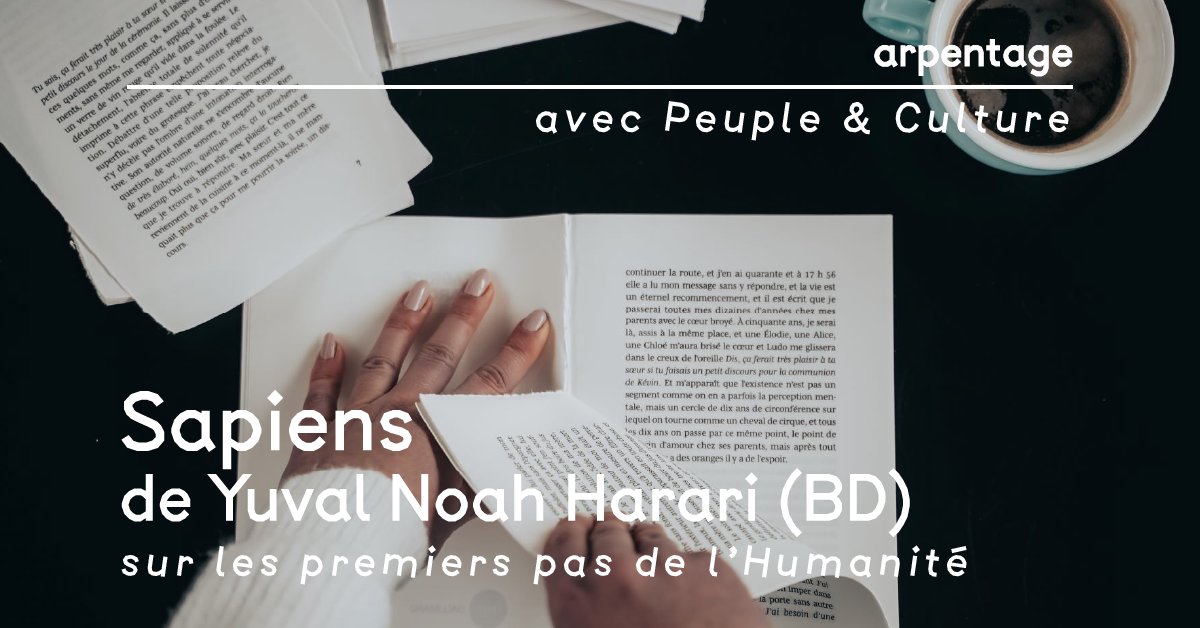MaisonMetallos's tweet photo. Rdv mer. 15 fév. à 18h30 pour un #arpentage autour de la version BD de #Sapiens de @harari_yuval adapté par @D_Vandermeulen et Daniel Casanave avec #PeupleEtCulture 📚 @maximbtx @AlbinMichel
+ d'infos 👉 https://t.co/bEkvuuqgAh
#EducPop https://t.co/MLNDO6srRb