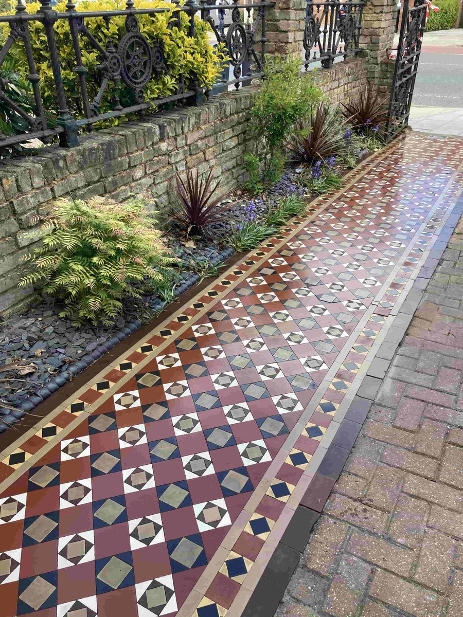 TomRussellTile's tweet photo. Damaged Victorian Tiled Pathway Fully Restored in Surbiton- https://t.co/fxa2jCyzrF @C21Royale #victorianpath #vintagetiles #tilerestoration #victoriantilecleaning #victoriantilerestoration #PeriodFeatures #floorrestoration #HomeImprovement #pathcleaning #periodproperty #Surbiton https://t.co/N4aNqbwCKr