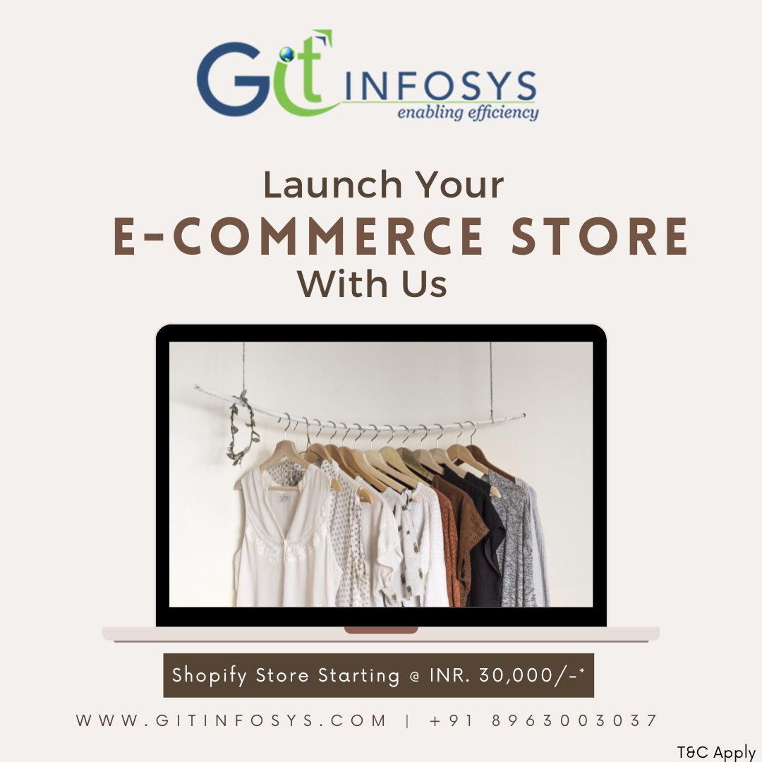 gitinfosys's tweet image. Transform your online store with our expert ecommerce website design! 💻
Let us help you bring your brand to life and attract customers like never before!
Visit: gitinfosys.com/ecommerce-webs… or call us: +91-8963003037 to know more!
#Website #webdevelopment #webdesigner #gitinfosys