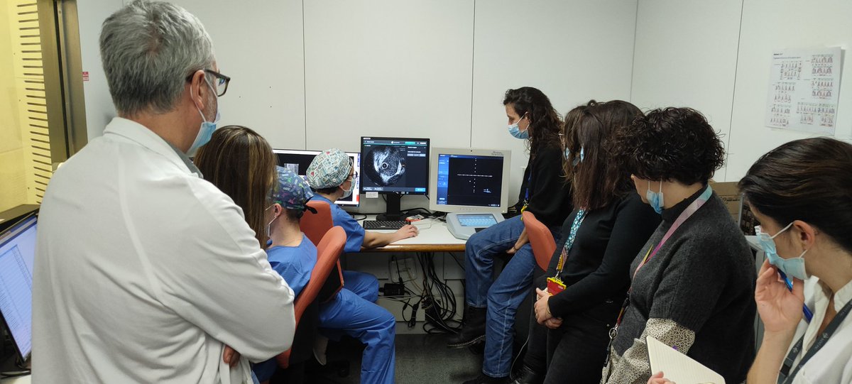 FJavierDelgado's tweet photo. Hoy "1er. Curso de imagen y fisiología coronaria para enfermería" en @HospitalSantPau @CardioSantPau con @EstefaniaFdezP3, @JuditRuizG #MjimenezK y #Ltintorer... Buenísimo... Gracias!!! https://t.co/DmdqMy2rvC