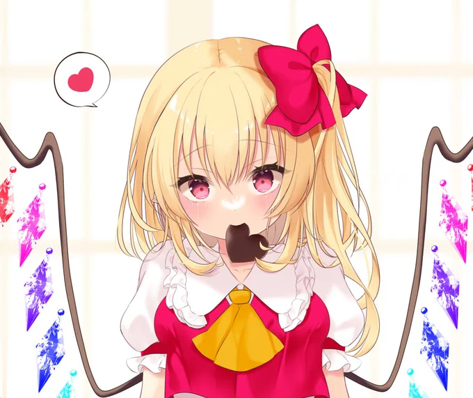 バレンタインフランちゃん(全身差分はpixiv、肌色差分はFANBOXにあげてます) 