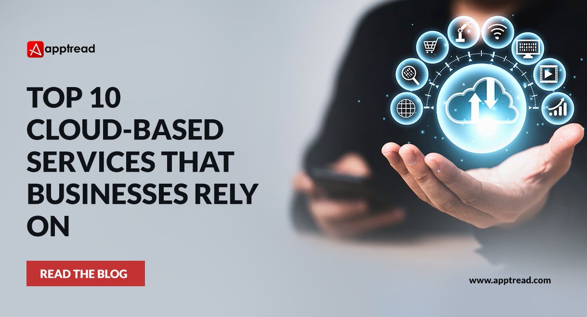 Apptread_'s tweet photo. Cloud-based services have become the preferred choice for businesses looking to embark on a #digitaltransformation journey.

Here's an enumerated list of the 10 best #cloud services to revolutionize your #business functions. 👉https://t.co/fxK7k0T57n
#iaas #saas #sap #netsuite https://t.co/9BoNBQpnxg