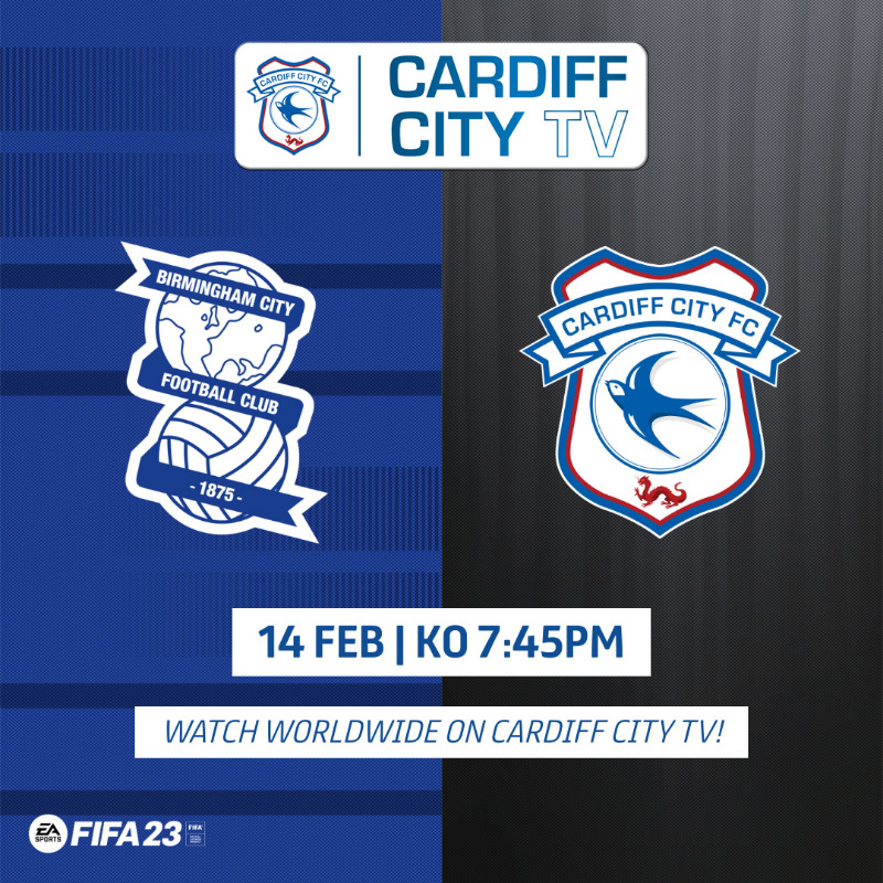 Cardiff City FC on X: Wednesday's match with @BCFC will now kick-off at  7pm at Cardiff City Stadium. ➡️  #CityAsOne   / X