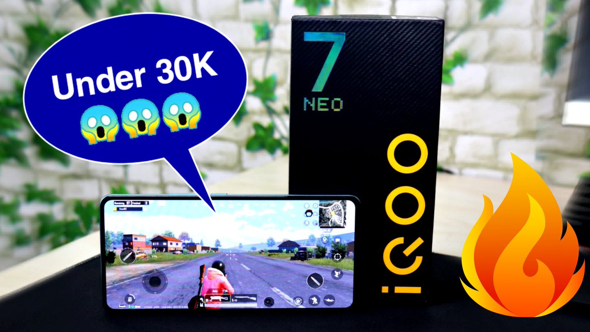 Infinitytechyt's tweet image. iQOO Neo 7 Under 30K 😱
