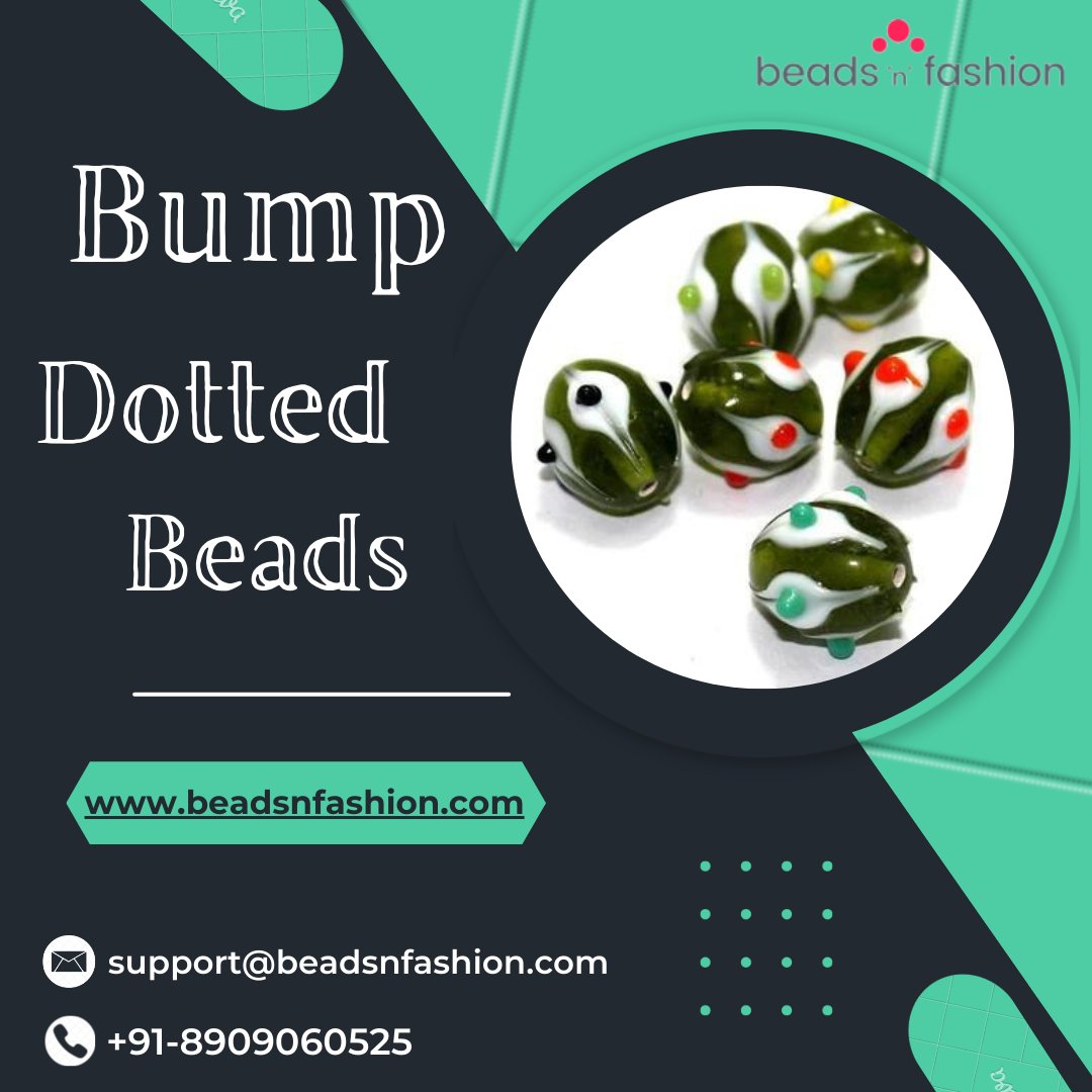 Bump Dotted Beads !! New Arrivals
#beadsnfashion #bumpdottedbeads #dottedbeads #bumpbeads #designerdottedbeads #dottedglassbeads #glassbeads #indianbeads #beads #Sale 
Buy Bump Dotted Beads : bit.ly/3xgQpeb
