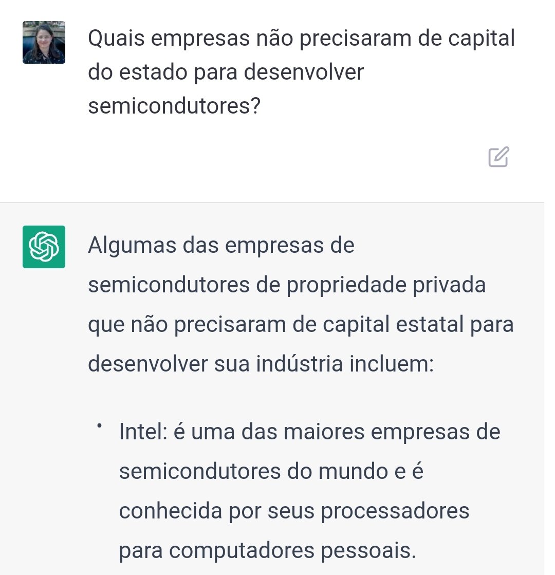 thabataganga's tweet photo. Debater semicondutores com liberal é assim: https://t.co/a7vJ6dbl7l