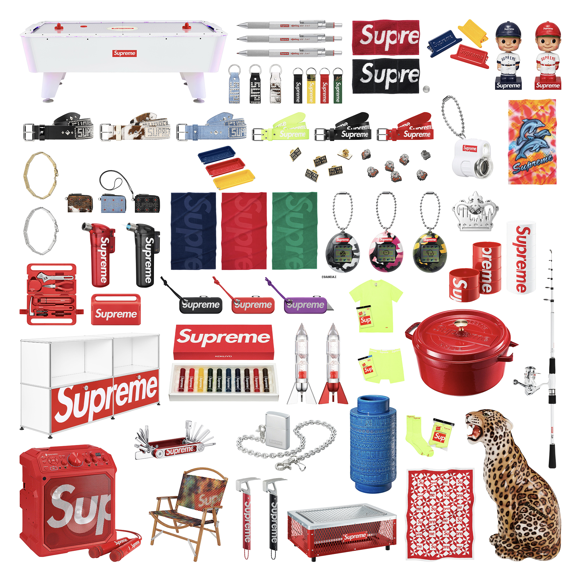 Supreme, Accessories