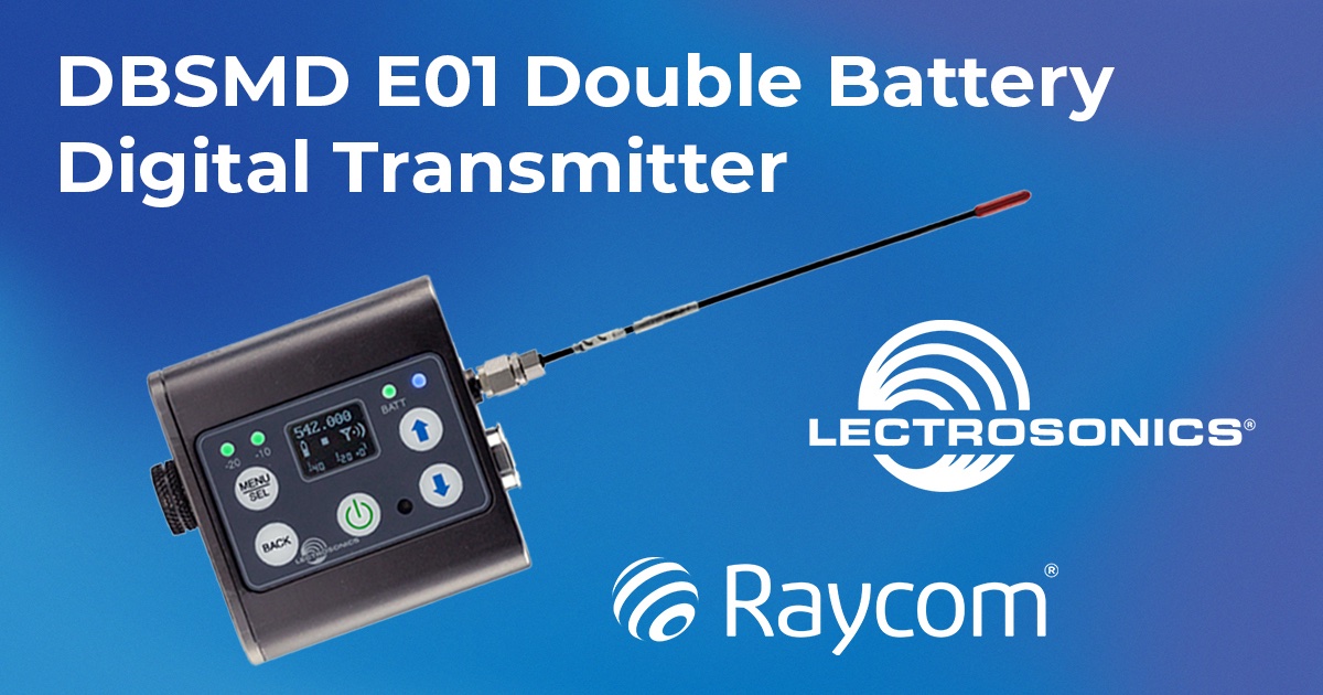 RaycomUK's tweet photo. We are buzzing at a high frequency, over the @Lectrosonics, Inc. DBSMD E01 transmitters! Head to our site to learn more!
🌐 https://t.co/KPuhcZmff8
#Raycom #film #microphones #tv #broadcasting #audio #Soundproduction #Production #soundmixing #sound #audioproducer #receivers https://t.co/qAVryiKeLL
