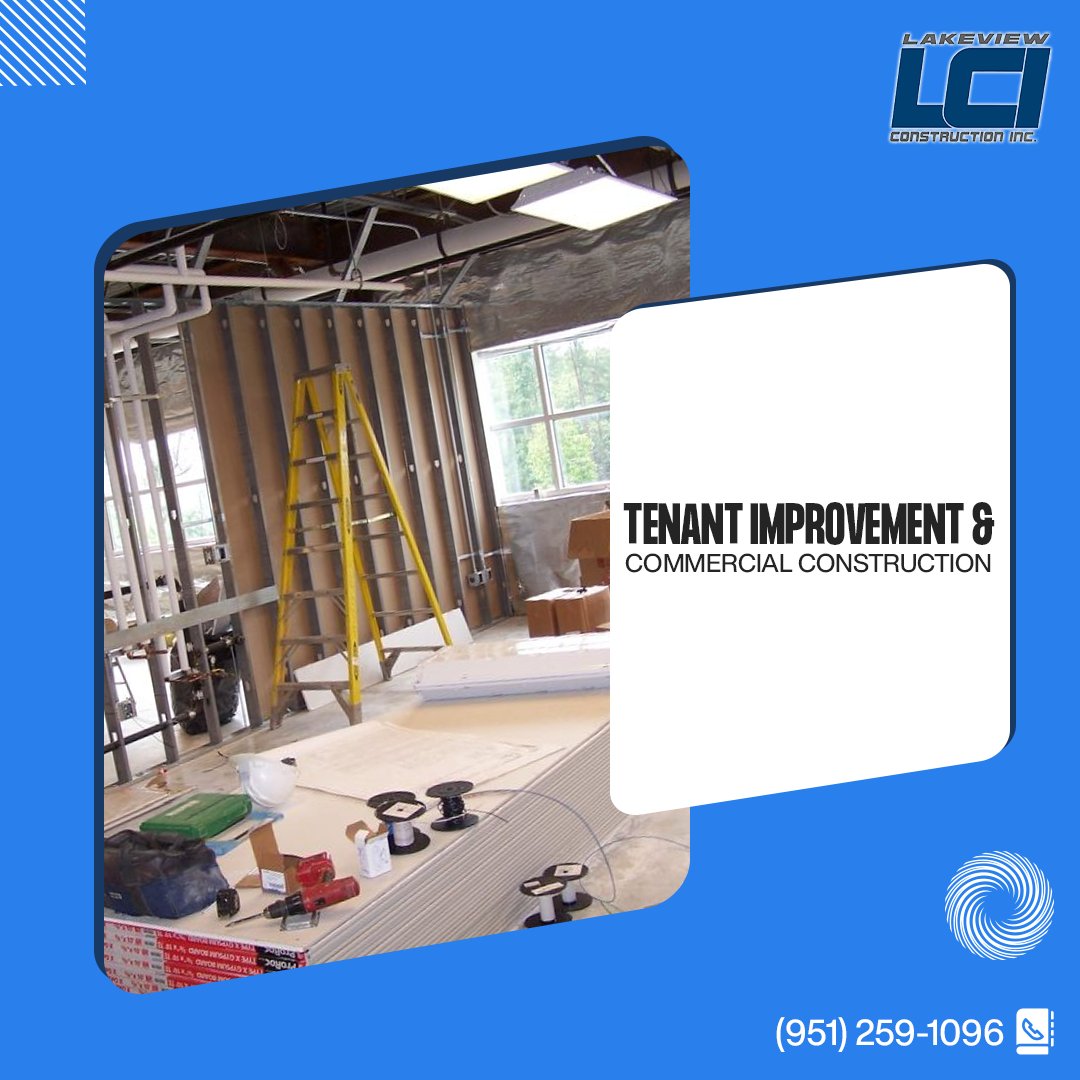 Transform your commercial space into a functional and modern workplace with tenant improvement and commercial construction services. From design to build-out, let experts turn your ideas into reality.
#lakeviewconstructioninc #tenantimprovement

bit.ly/3Gag7X6