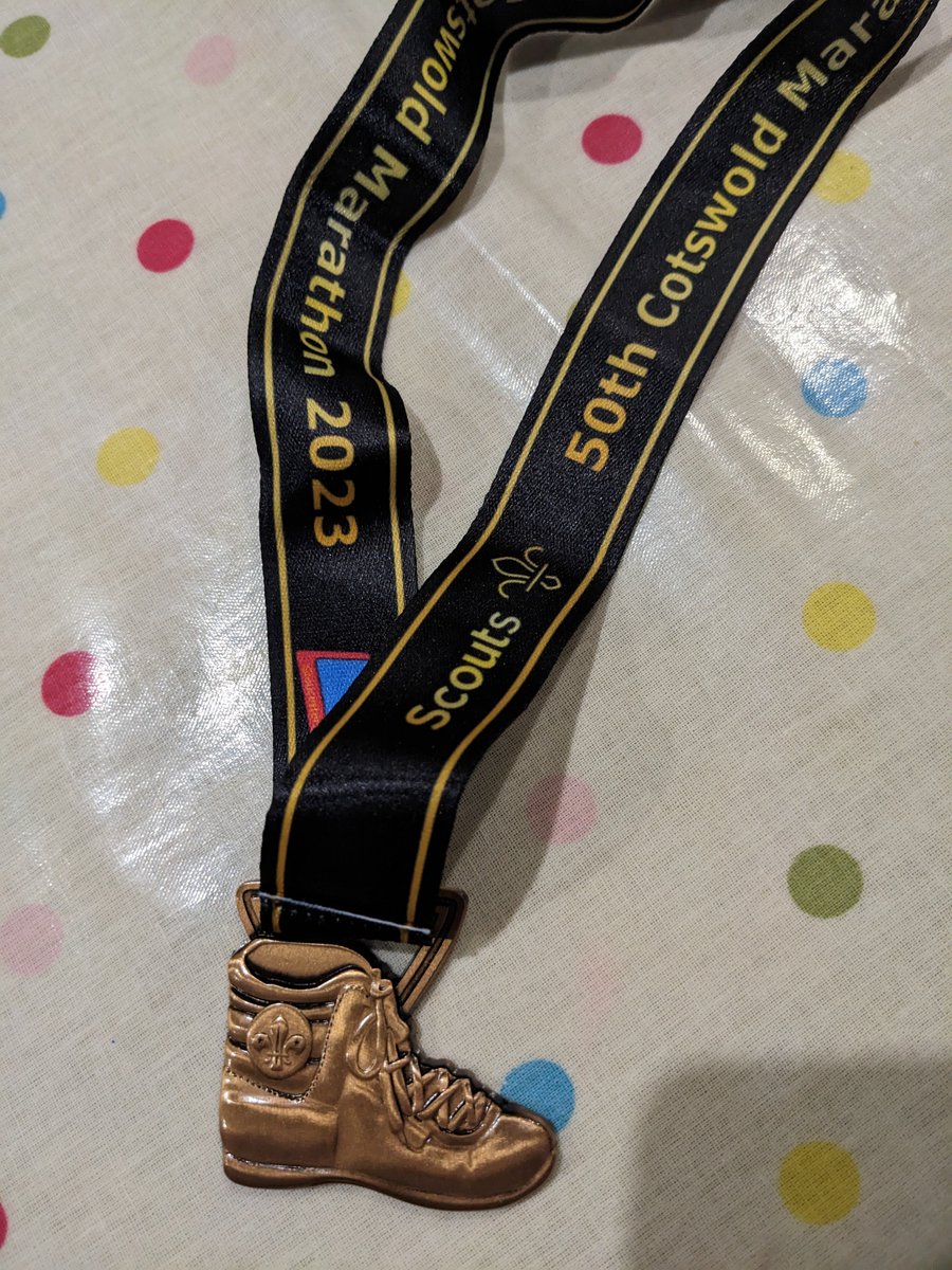 TheCryptSchool's tweet photo. Congratulations to #CryptYr7 Tabitha who took part in the @CotsMarathon over the weekend with a group from Staunton and Corse Scouts.  Tabitha is one of a number of students who took part as well as some of our staff who helped out along the checkpoints - a fantastic event!🚶‍♀️🚶‍♂️🥾 https://t.co/ihk2VaS8Si