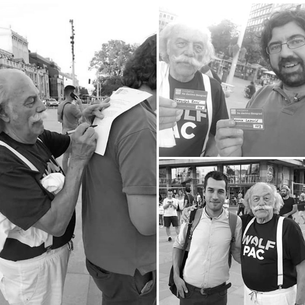 Dobrica Veselinović (@dobrinacelnik) on Twitter photo Danas je preminuo Dragoljub Bakić, veliki borac za bolji, održiviji i zeleniji Beograd.
Bio je tu od samih početaka <a href="/nedavimobgd/">Zeleno-levi front</a> i nesebično nam pomagao na javnim raspravama, tribinama, protestima, kampanjama, na ulicama.
Hvala na svemu i počivaj u miru dragi Dragoljube. 💔 Danas je preminuo Dragoljub Bakić, veliki borac za bolji, održiviji i zeleniji Beograd.
Bio je tu od samih početaka <a href="/nedavimobgd/">Zeleno-levi front</a> i nesebično nam pomagao na javnim raspravama, tribinama, protestima, kampanjama, na ulicama.
Hvala na svemu i počivaj u miru dragi Dragoljube. 💔