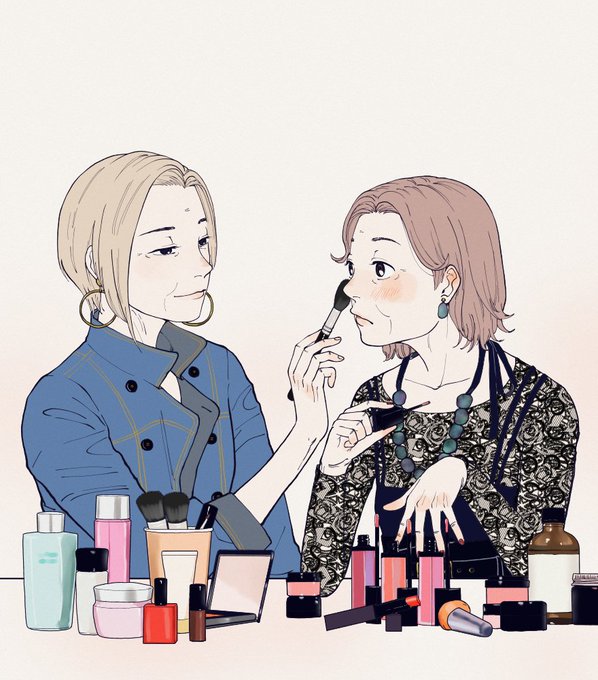 「brown hair cosmetics」 illustration images(Latest)｜2pages