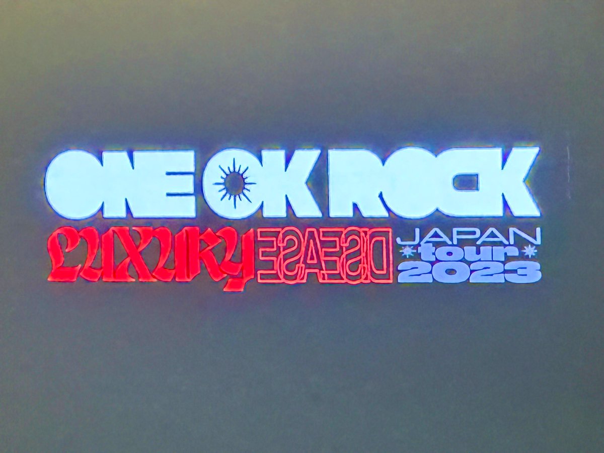 TRyuki18's tweet photo. 〜ONE OK ROCK 2023 LUXURY DISEASE JAPAN TOUR〜
セトリ完璧！

Thank you!!
#ワンオク
#ワンオクロック
#ワンオクライブ 
#ONEOKROCK https://t.co/XZEV6uhfVs