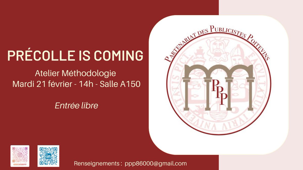 [#atelier] Besoin de vous remettre au point sur la méthodologie du commentaire d'arrêt ? On vous donne rendez vous pour le 2e atelier du semestre, mardi 21 février à 14h, salle A150 ⬇️