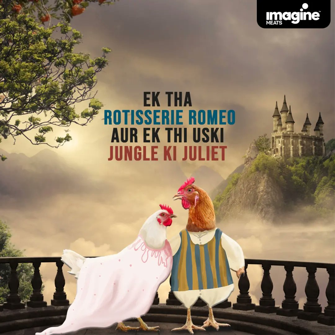 Imagine_foods's tweet photo. Ek hai Imagine Meats and ek hai humara planet Earth.
Tell us your favourite love story?
•
•
•
•
#ImagineMeats #ImagineChicken #ImagineMutton #Plantbased #Plantbasedmeat #Plantlover #Happymeat #Meatfree #Meatlesseveryday #Meatlessmeat #alternateprotein #Crueltyfree https://t.co/t97kcvN6WQ