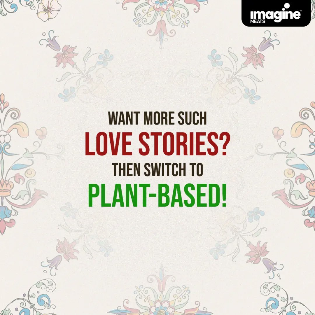 Imagine_foods's tweet photo. Ek hai Imagine Meats and ek hai humara planet Earth.
Tell us your favourite love story?
•
•
•
•
#ImagineMeats #ImagineChicken #ImagineMutton #Plantbased #Plantbasedmeat #Plantlover #Happymeat #Meatfree #Meatlesseveryday #Meatlessmeat #alternateprotein #Crueltyfree https://t.co/t97kcvN6WQ