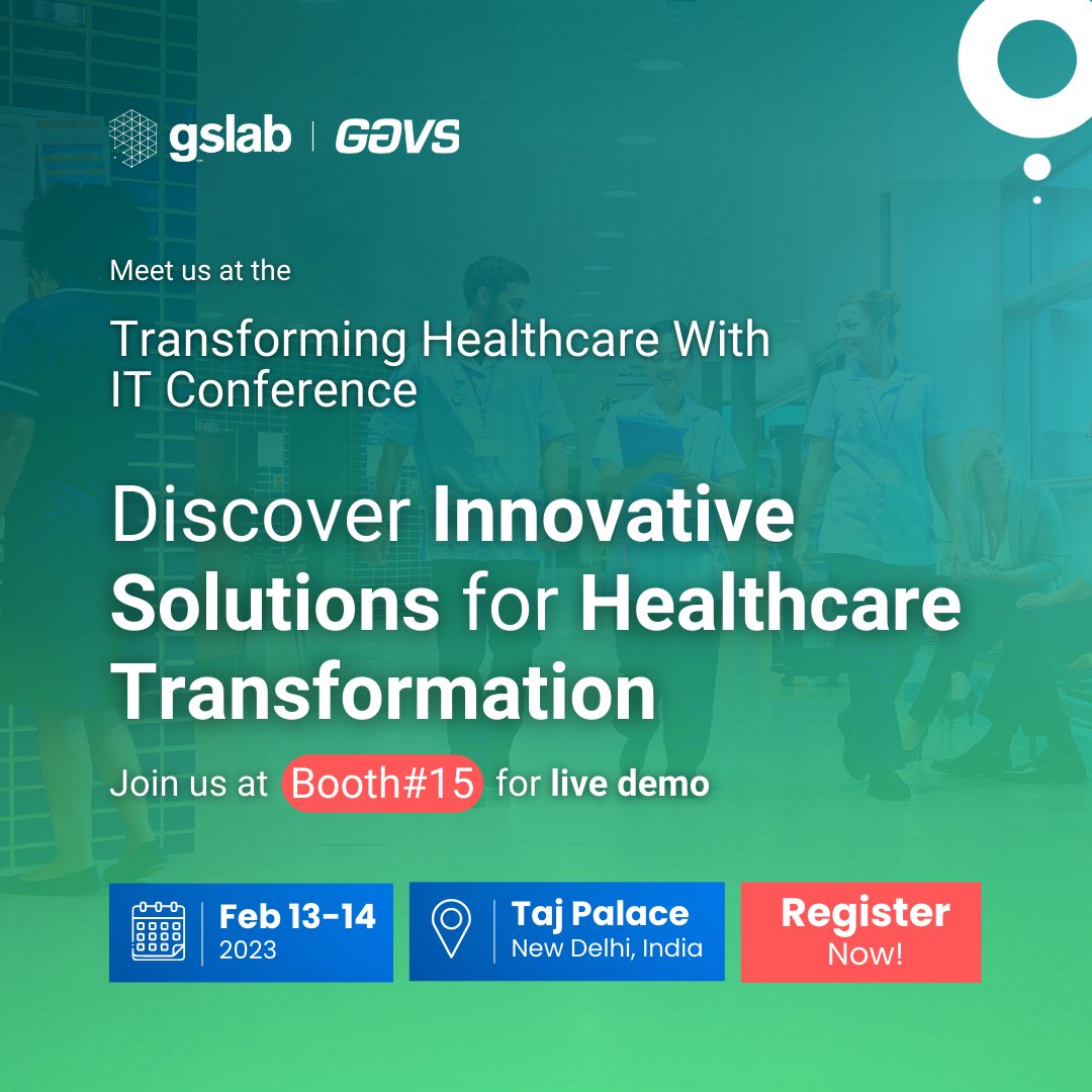 insideneurealm's tweet photo. We are in Delhi at the #THITConference and eager to meet colleagues, friends, and all the healthcare technologists in person!
Meet us at Booth #15 to understand our capabilities in Healthcare Transformation and explore how we can help you deliver innovative solutions. https://t.co/Z4fl5qjU9w