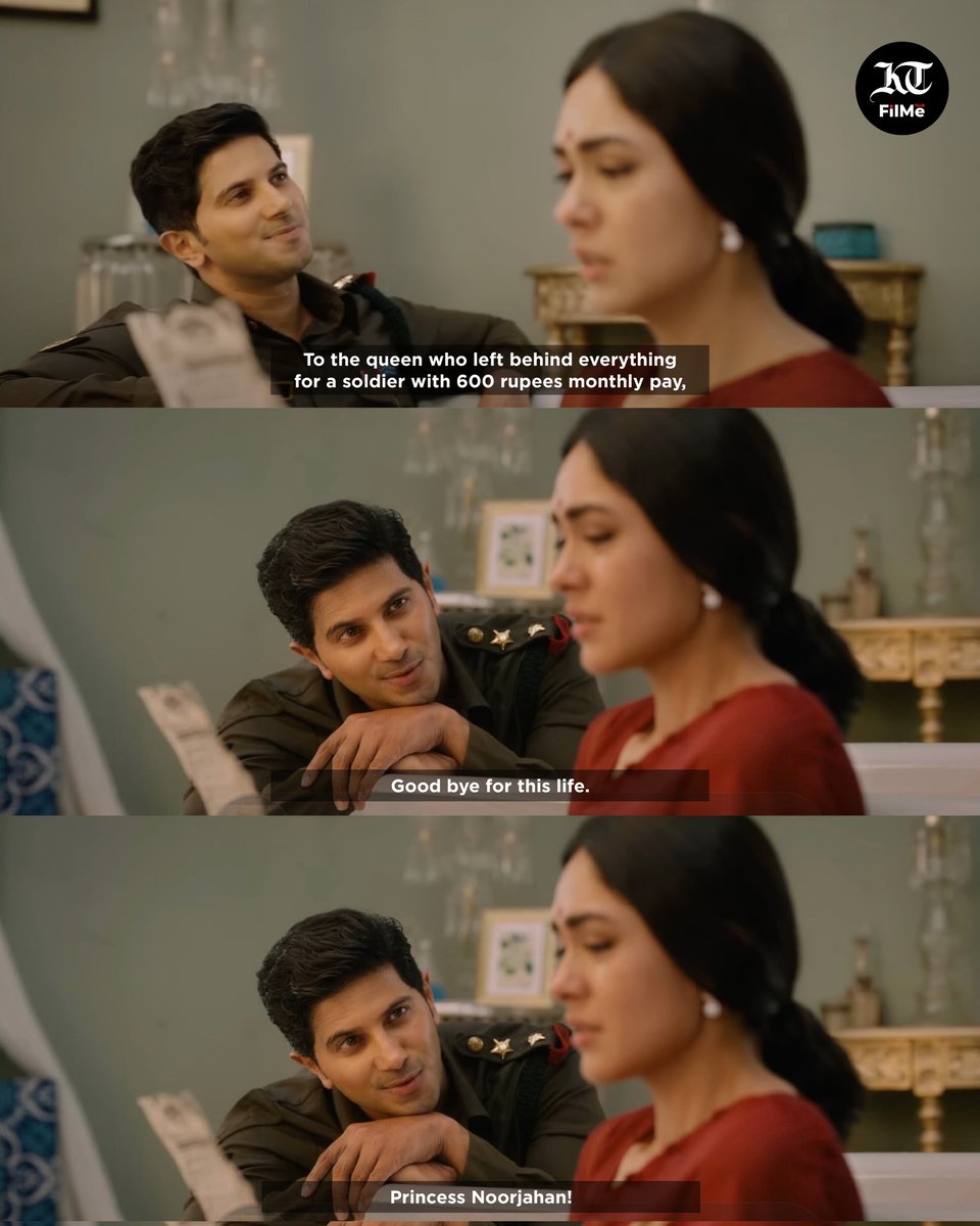 KTFilMeUAE's tweet photo. Nothing hurts like this scene💔. Stream Sita Ramam on KT FilMe.
@dulQuer @Dulquer_FC
@Mrunalthakur_FP @MrunalStann
#KTFilMe #SitaRamam #MrunalThakur #DulquerSalmaan #HindiMovies https://t.co/ySB70cEKlX