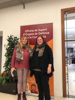 Trobada avui amb Moviment per la Pau <a href="/MPDLCat/">Moviment per la Pau - Catalunya</a>  que ens han explicat el funcionament del seu servei q orienta  i assisteix  les víctimes de discriminació racial o ètnica  tuit.cat/kL7c8  El nostre agraïment per la vostra contribució en la defensa dels drets humans☮️