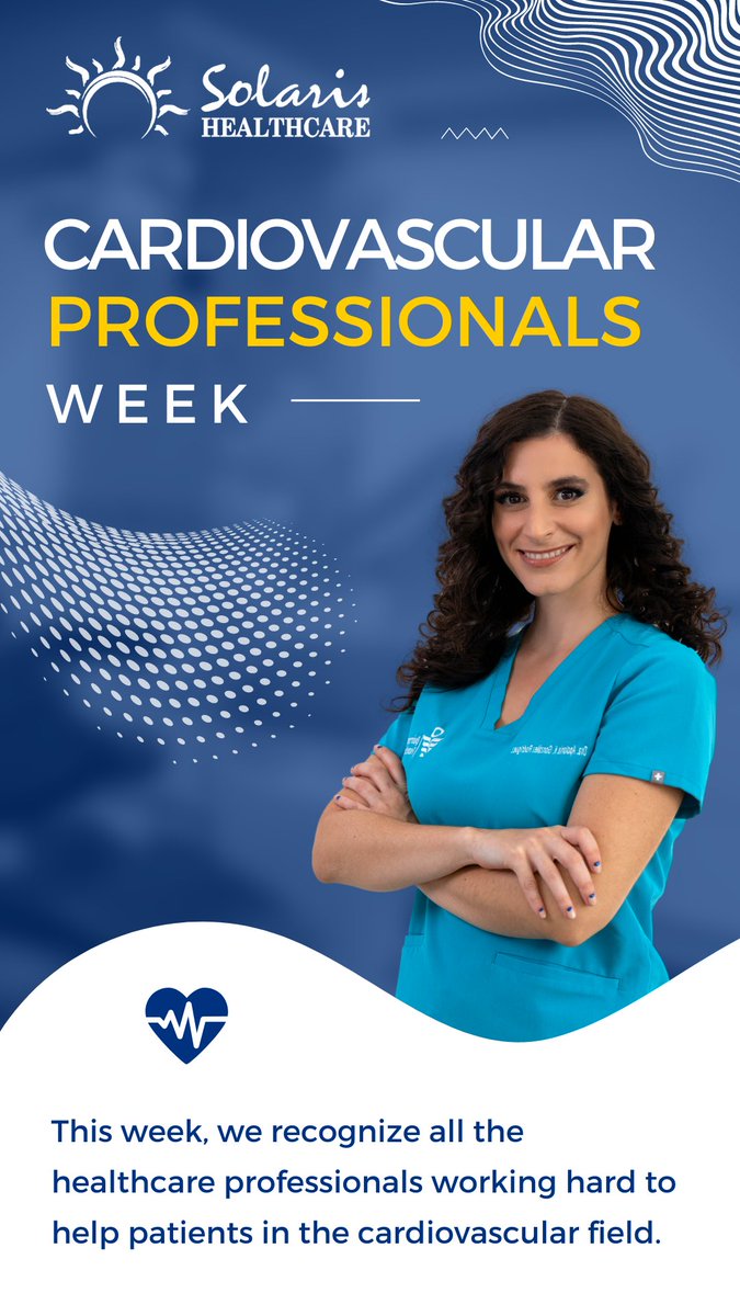 SolarisImperial's tweet photo. This week, let's take a moment to recognize the dedicated professionals in healthcare focused on protecting our hearts and well-being. Our cardiovascular heroes work tirelessly for us - let’s make sure we thank them for all their hard work! 
#SolarisStrong💙 #SolarisImperial https://t.co/GBwJrFwNu6