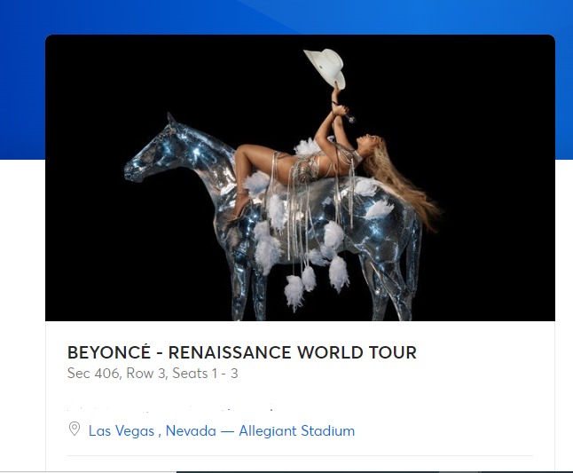 gilvanmodesto's tweet photo. Até que enfim consegui!
Partiu Las Vegas curtir o melhor show da maior artista da atualidade! Emoção que não me cabe! ANSIEDADE lá em cima!
#beyoce #RENAISSANCEWorldTour #euvou https://t.co/WzRv4CCRJ6