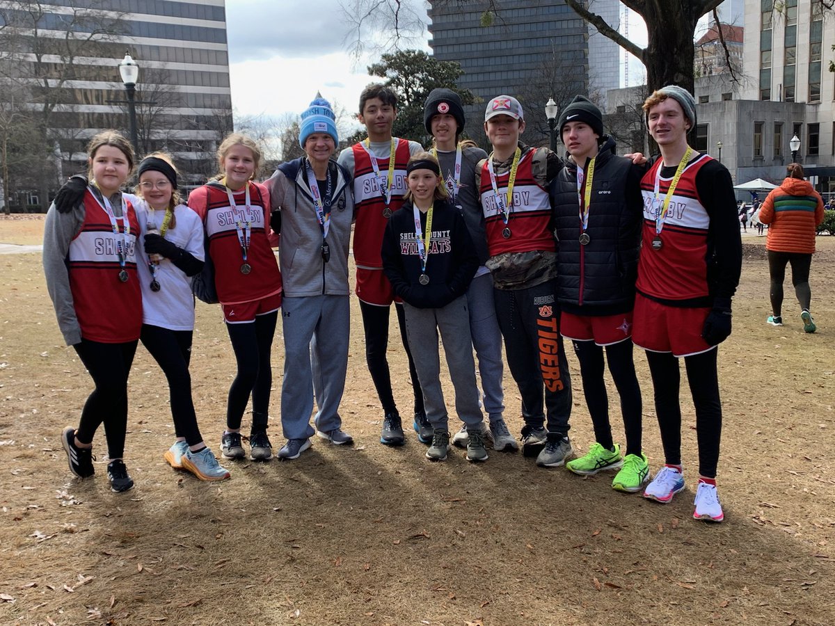 Two team relays for <a href="/ColumbianaMS/">Columbiana Middle School</a> and <a href="/SCHS_Wildcats/">Shelby County High School Athletics</a> at <a href="/Run_Mercedes/">Mercedes-Benz Marathon Weekend</a> meant twice the fun!!! You watch teens bring the energy on a Sunday at 7 am and you know they're special!!!