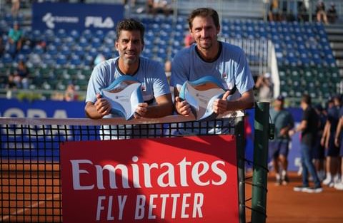 Not_Esportivas's tweet photo. ATP!
Parabéns aos duplistas campeões os argentinos @machigonzalez1 e o seu compatriota @andymolto que conquistaram o @atptour 250 de @CordobaOpen, conquistando o primeiro título no ano e o segundo título na carreira juntos
#ATP #CordobaOpen2023 #MaximoGonzalez #AndresMolteni https://t.co/T2sXM3SbDQ