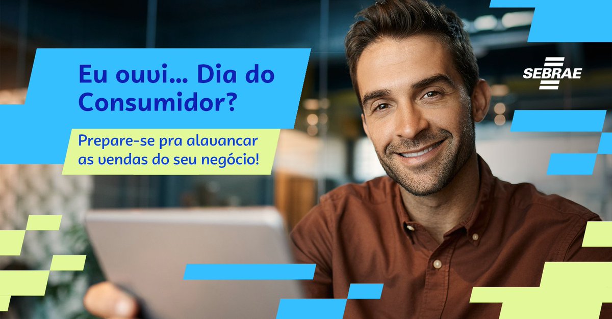 sebrae_ma's tweet image. 👉 O Dia do Consumidor tá chegando! Então, bora impulsionar as vendas da sua empresa com ajuda do marketing digital. Preparamos um curso que mostra como realizar um planejamento baseado nos 4 Ps do Marketing. Confira: 🔗 bit.ly/comoimpulsiona… 

#MarketingDigital #CursoSebrae