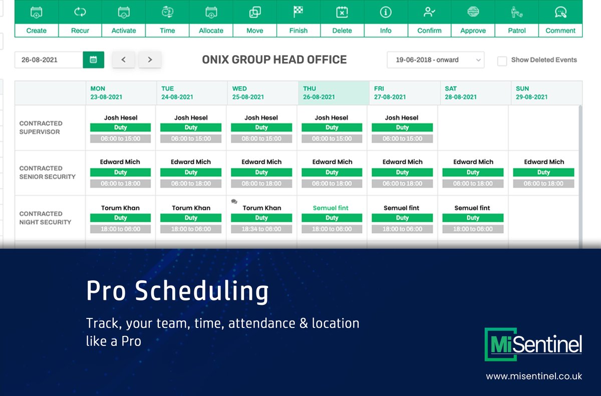 misentinel1's tweet photo. Streamline the #scheduling process and reduce human error with #shift management and #time-off requests. Manage your team's schedule with ease and flexibility by having all scheduling information in one place.

Try it now with our free #trial offer!  https://t.co/Th1npB61pr https://t.co/mWTAebccAW