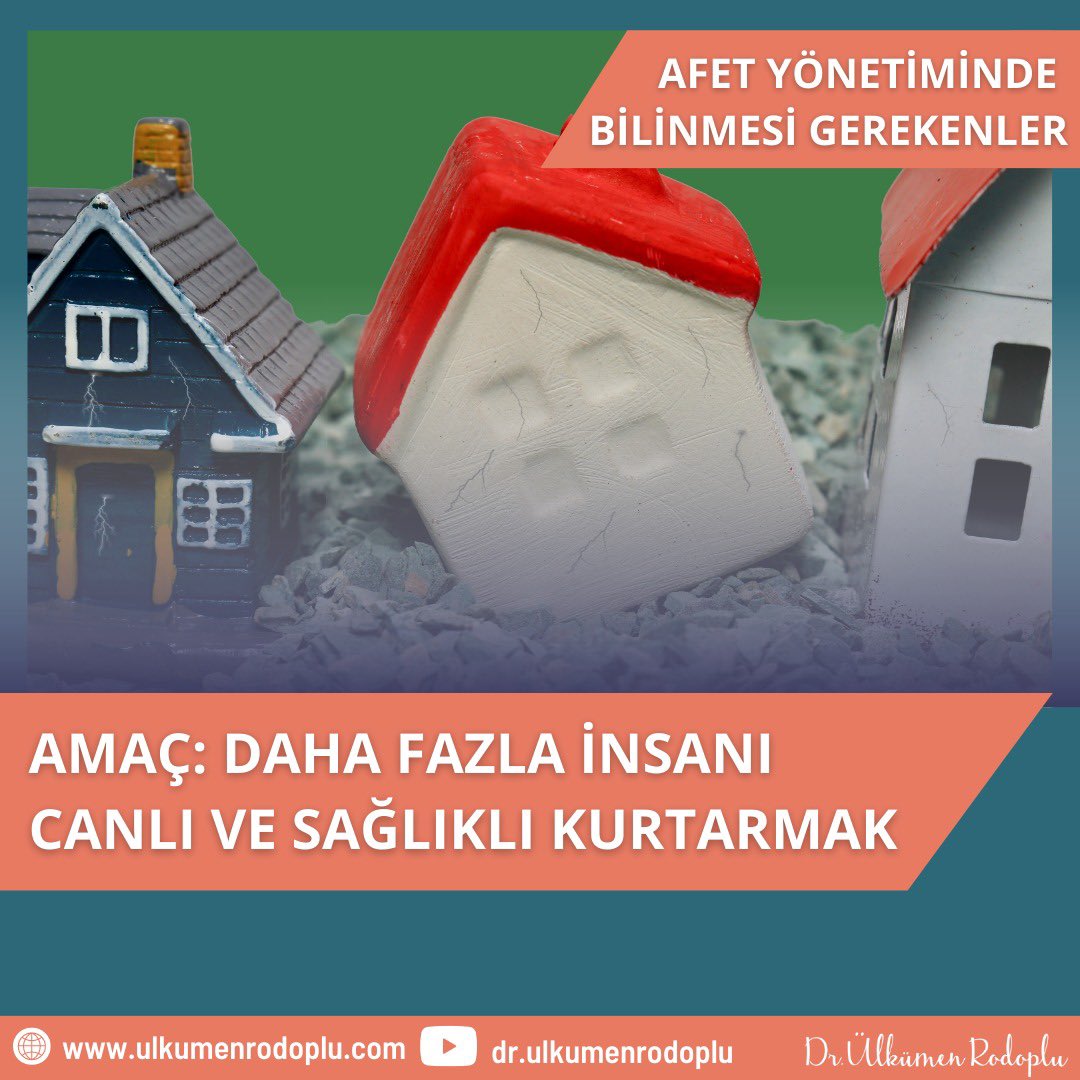 ulkumenrodoplu's tweet photo. Afet Yönetimi.
#Afet #AfetYönetimi #Deprem #Disaster #DisasterMedicine #disastermanagement #disastermanagementtraining #hayatkurtarmak https://t.co/nX5ih7O9Hy