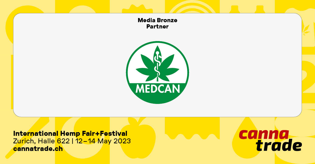 medcan_schweiz's tweet photo. Der Verein MEDCAN freut sich wie jedes Jahr auf die Cannatrade. Kommt uns besuchen.

CannaTrade International Hemp Fair + Festival
12.-14. Mai 2023 - Halle 622, Zürich

Die CannaTrade informiert über alle Aspekte der Hanfpflanze. 

https://t.co/M24mHXa1Dd https://t.co/piEuFVf1jt