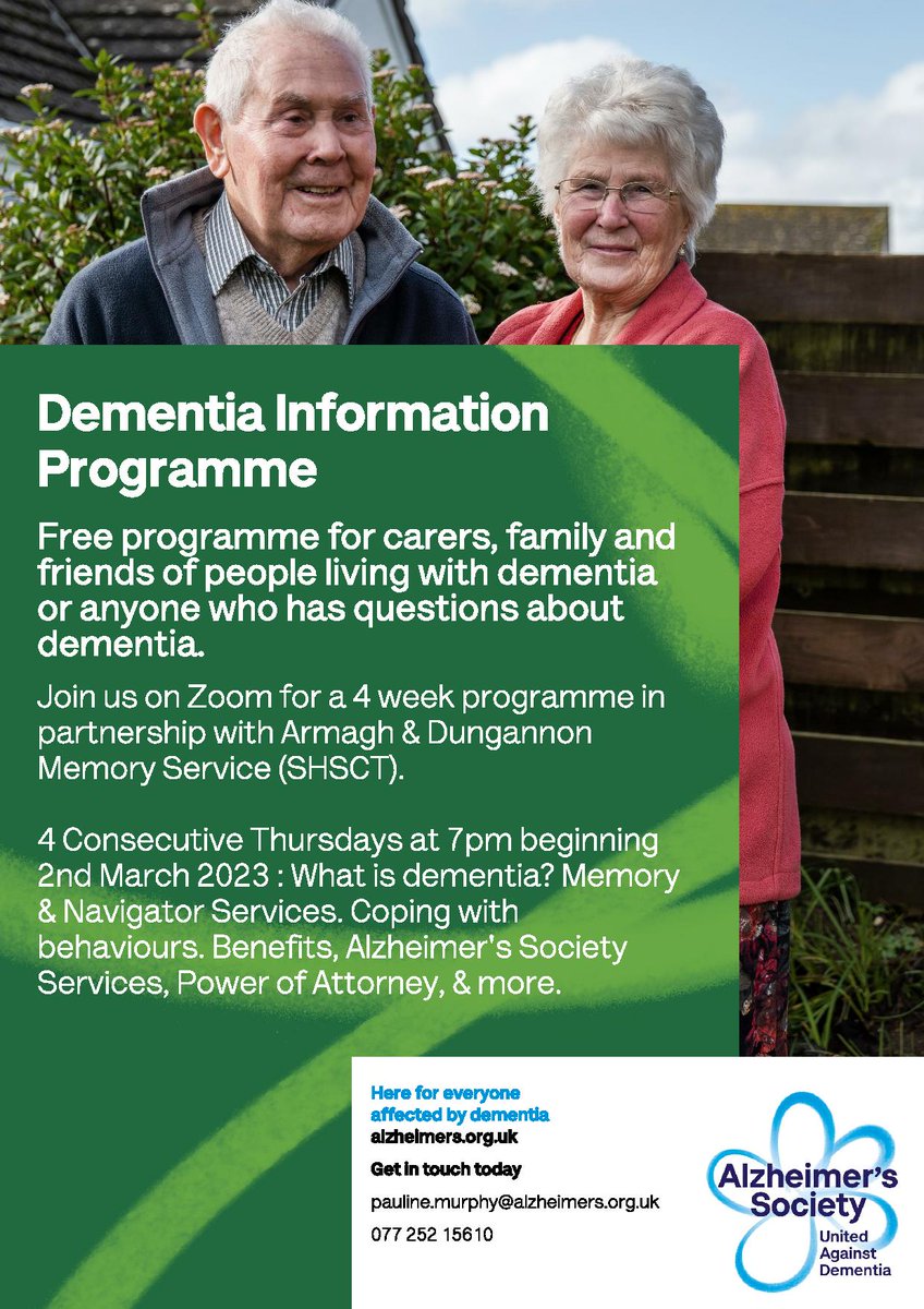 westarmaghcons1's tweet photo. Dementia Information Programme https://t.co/Ui0HqBVw33 via @westarmaghcons1 https://t.co/uZeFzfOi1i