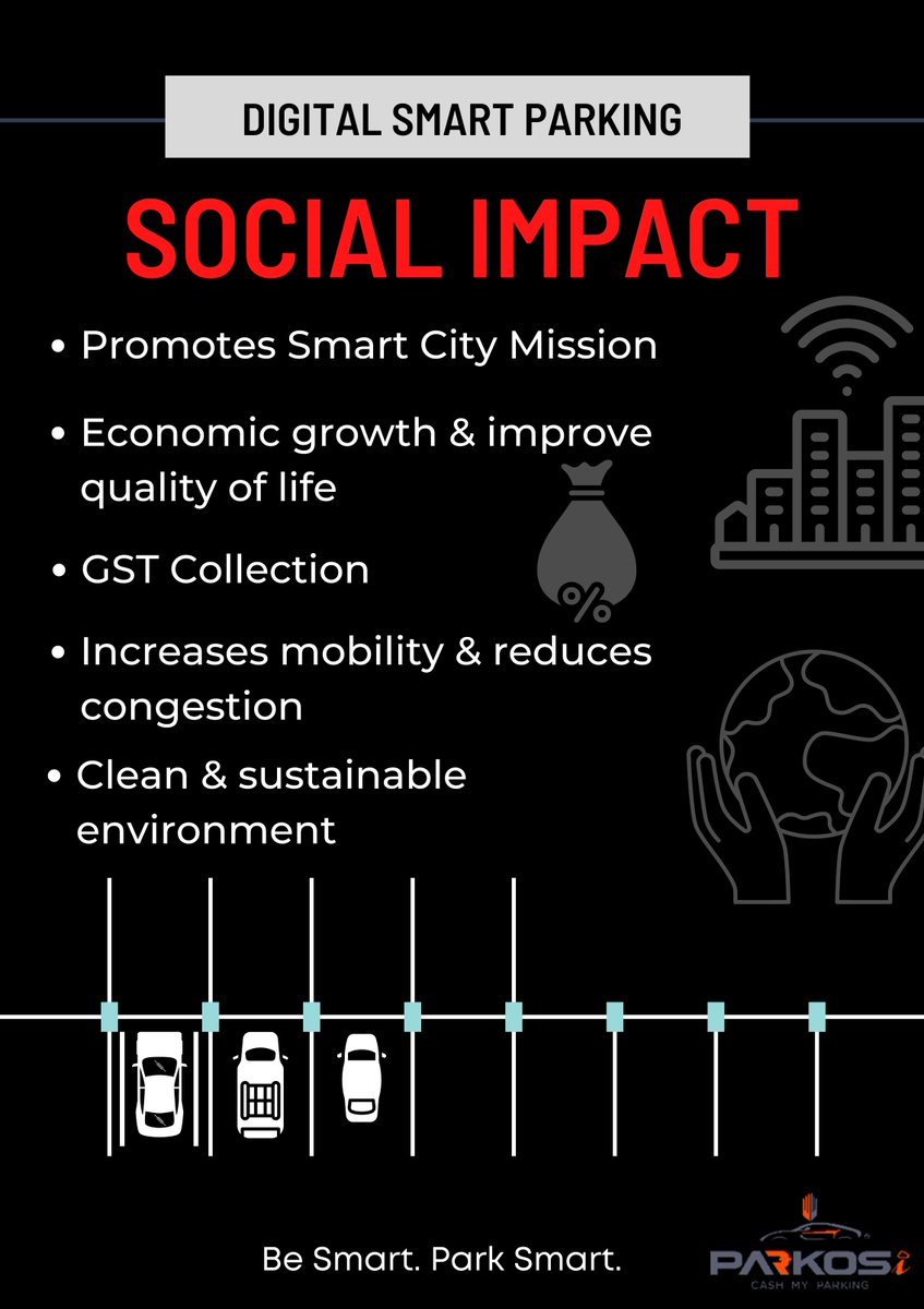 PARKOSiApp's tweet photo. Can Digital Smart Parking cause Social Impact??? 
With PARKOSi,  you can feel the difference. Read some of the effects it has.
Start Parking smart with 
@PARKOSiApp!

#parkosi #parkingmanagement #parkingsolutions #socialimpact #smartcity #smartparking #digitalindia #madeinindia https://t.co/aHVahbJZ5o