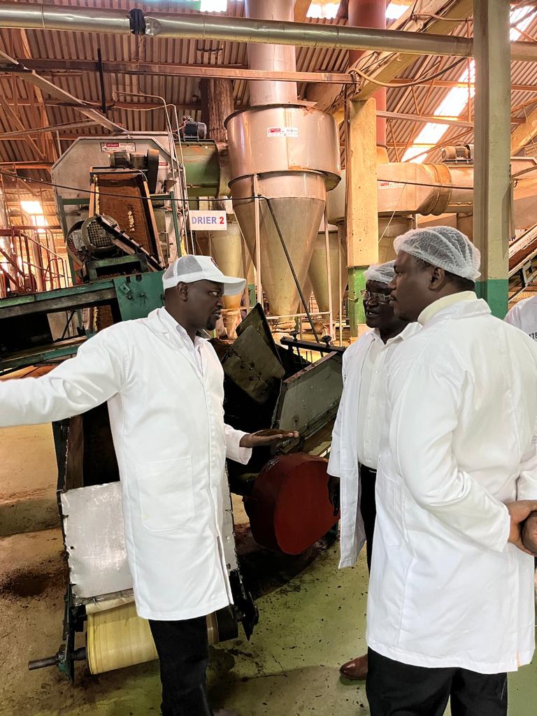I love seeing what business owners do first hand. Meeting with them, talking about the possibilities that exist in their industries and what their hopes are.
This is a recent trip to one of our businesses, and I enjoyed learning about their coffee production process.