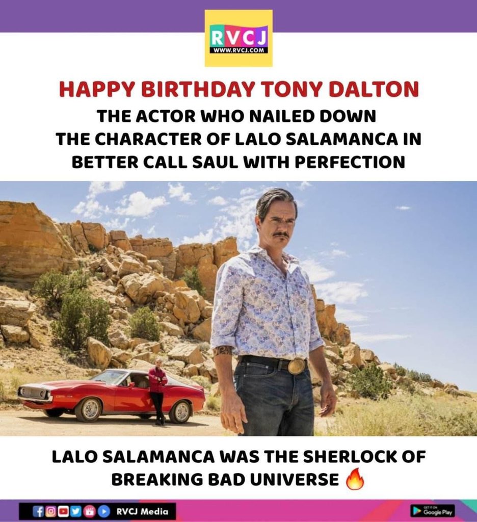 Happy Birthday Tony Dalton!      